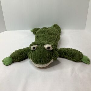 Mary Meyer Plush Cozy Toes Frog Stuffed Animal Beans Ribbed Chenille Floppy